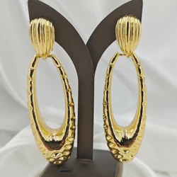 New Trendy Hoop Earrings Set Big Geometry Circle Earring for Women Fashion Girls Gold Color Metal Hyperbole Party Jewelry Gifts