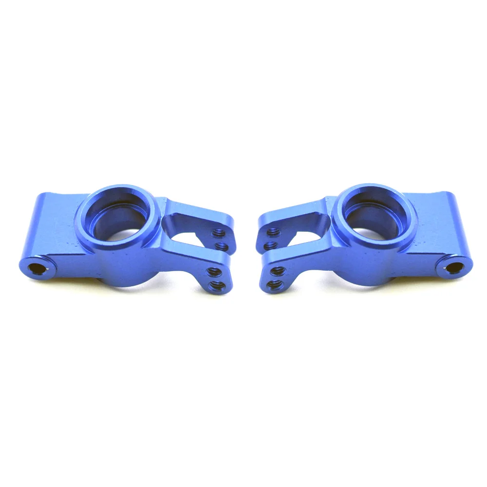 2Pcs Metal Rear Hub Carrier Wheel Seat for Haiboxing HBX 16889 16890 SG1601 SG1602 1/16 RC Car Upgrade Parts,Blue