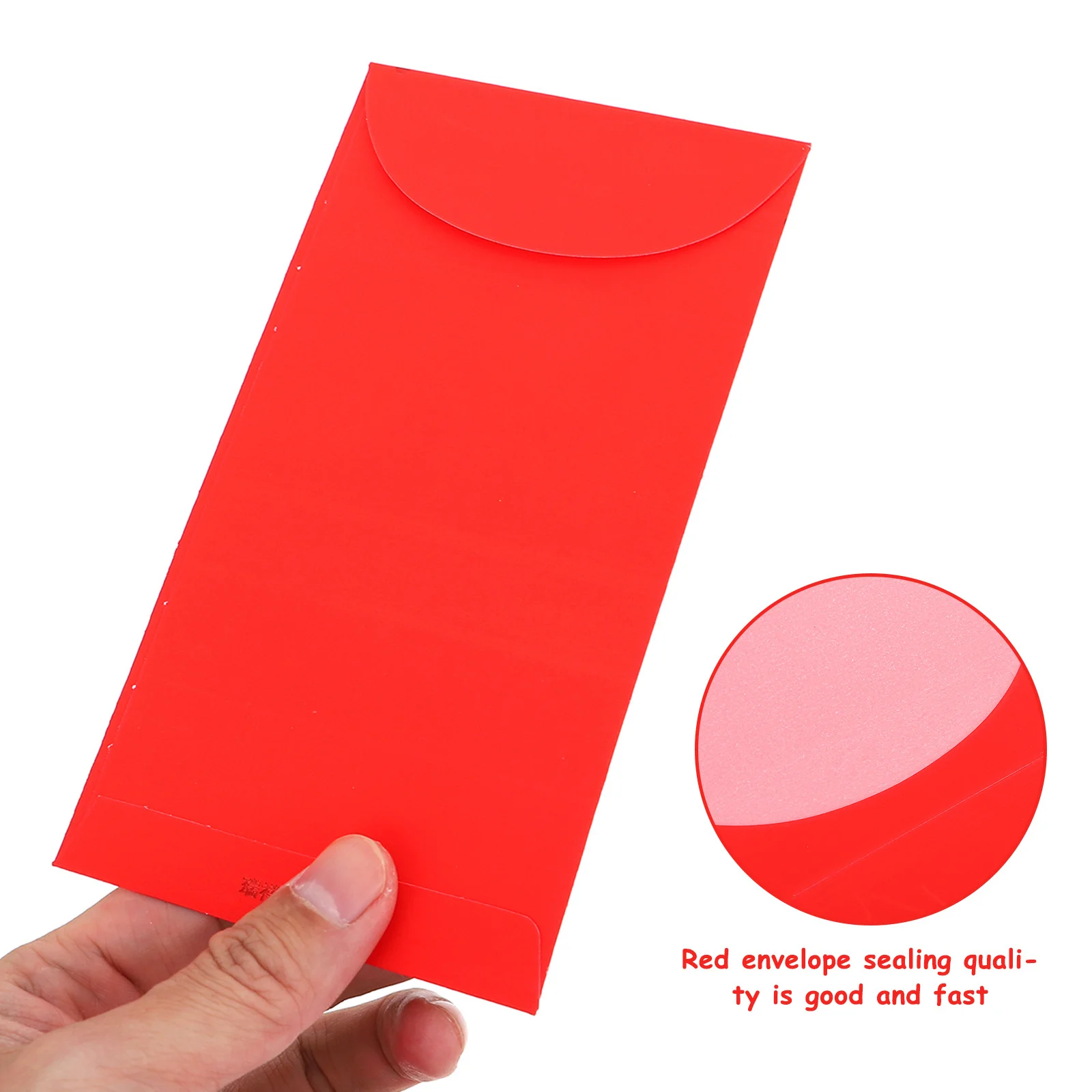 30Pcs Chinese Style Red Envelope Delicate New Year Money Pocket Gift Envelope Bright Color Festive Red Packet Gift Hong Bao