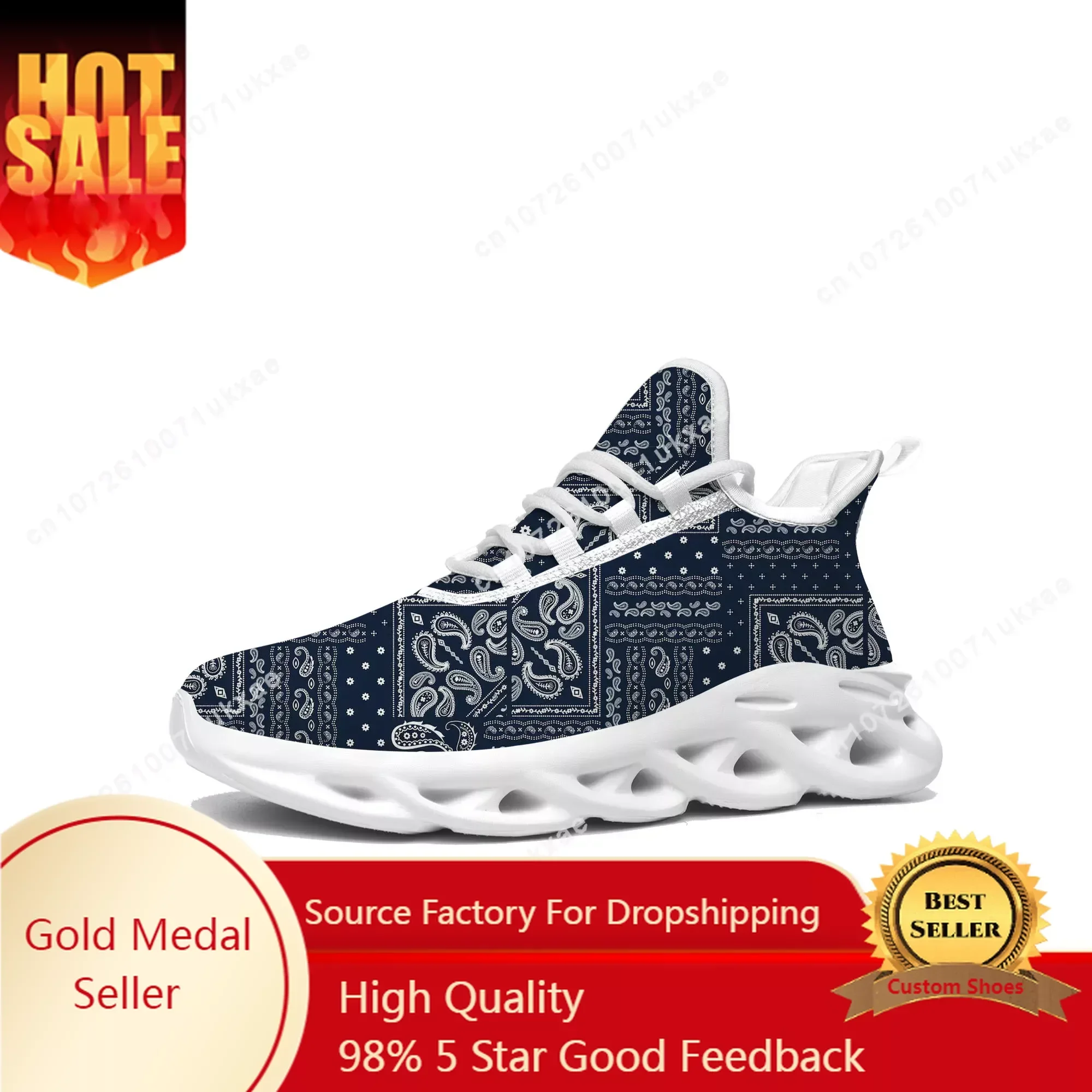 Bohemia Mandala Flower Print Flats Sneakers Mens Womens Sports Shoes High Quality Sneaker Lace Up Mesh Footwear custom made Shoe