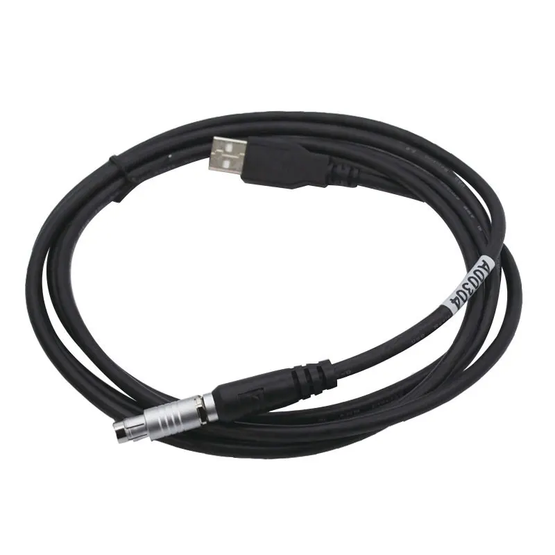Imagem -05 - Cabo de Alimentação de Dados para Top-con Hiper v ii Pro gb gr A00304 5pin Estação Total Conexão Macho para Usb pc para Gps Topografia Rtk
