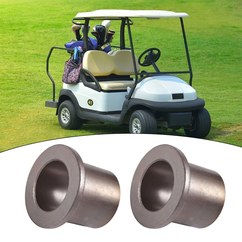 Spindle Bushings Upper And Lower Bushings Bronze, King Pin Wave Washer, For Club Car Precedent Golf Carts 102288201