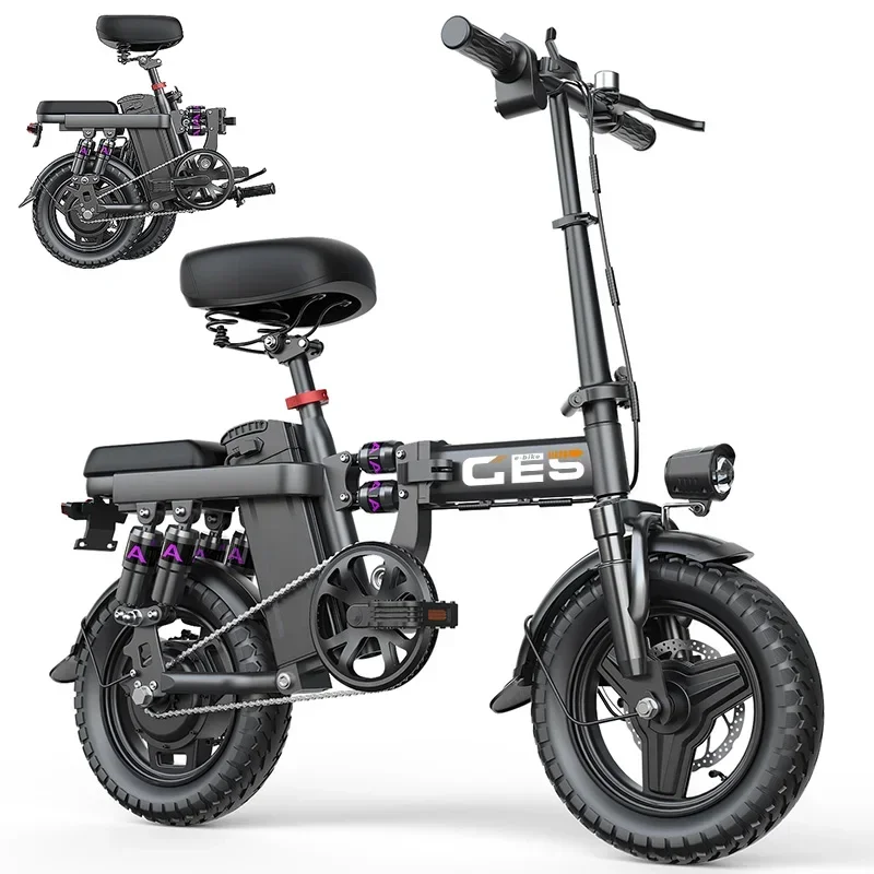 AliExpress NONE Toofly GE5 250W city ebike,  Adult Electric Bicycle, 48V 15AH E-bike, 14-inch tire Foldable Electric Bike