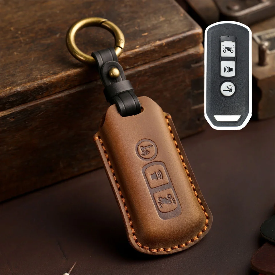 Key Case for Honda PCX 125 150 SH125 SH300 SH300i NF07 Xadv Forza 300 SH X-adv Motorcycle Case 160 2 3Buttons Accessories