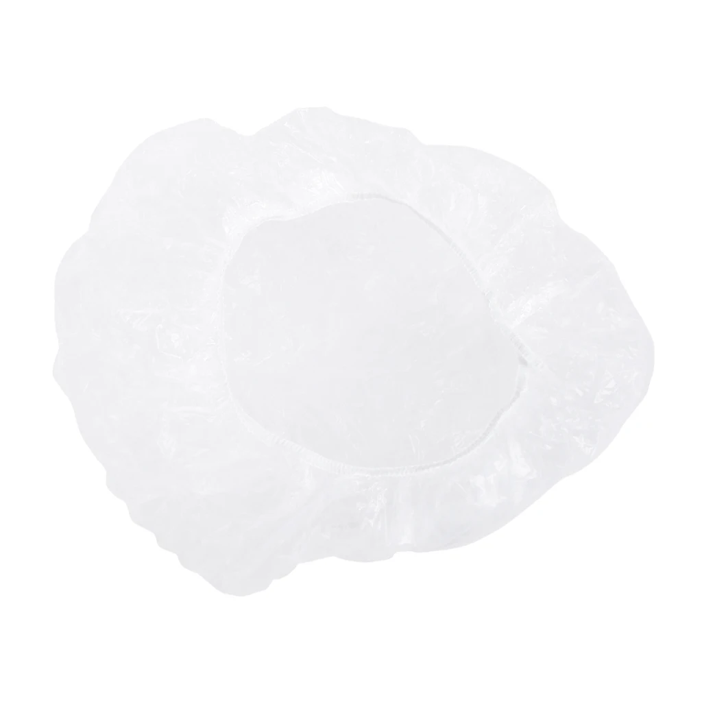 100x Disposable Bath Cap cover and cap for home and hotel Salon Travel