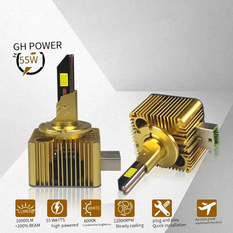 

D1S D2S D3S D4S D5S D8S LED Headlight Bulbs 12V 110W 6000K 12000Lm HID Xenon Replacement Plug and Play