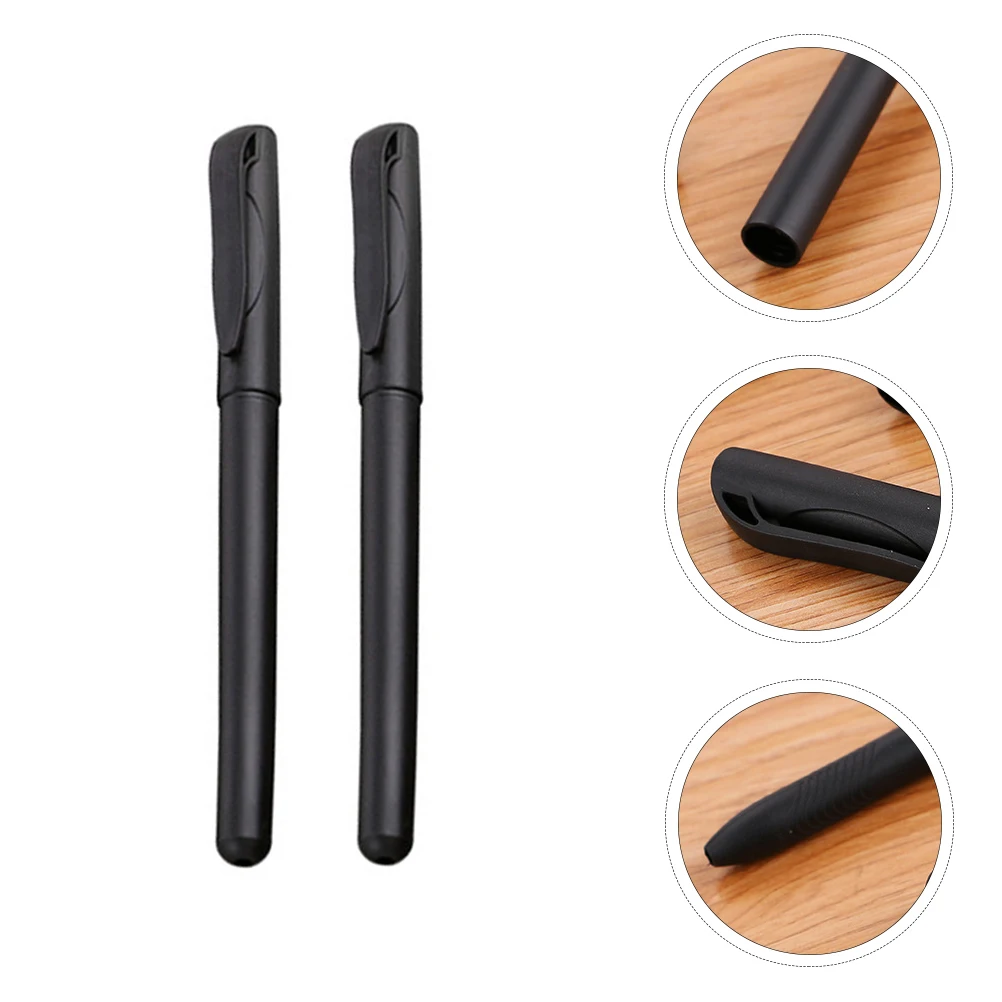 

100pcs Empty Gel Holders For Students School Supplies Plastic Shells Office Stationery Lightweight Pen Rods Practical