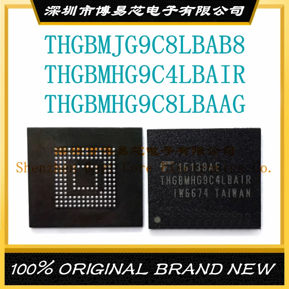 

THGBMJG9C8LBAB8 THGBMHG9C4LBAIR THGBMHG9C8LBAAG 153 ball 64G emmc Original Genuine