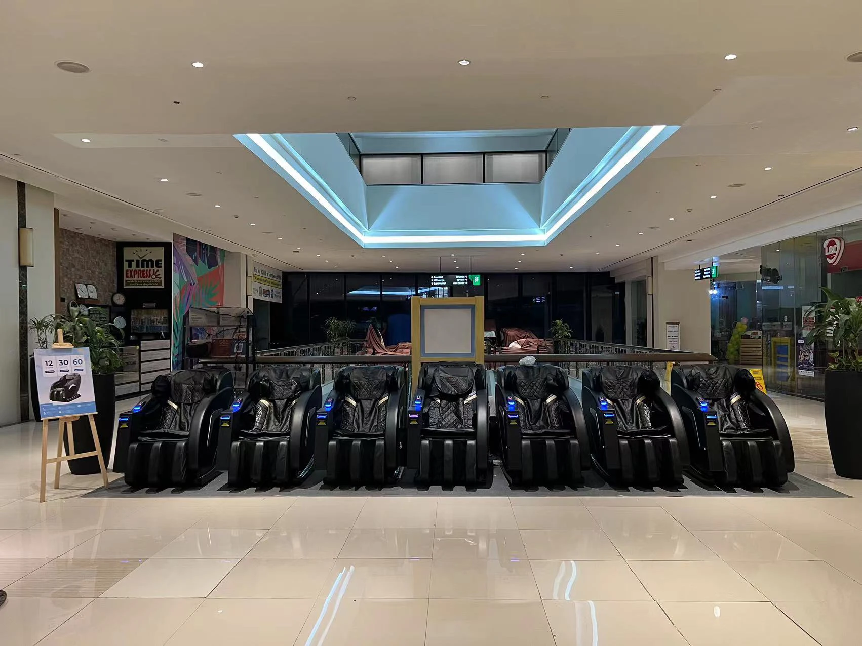 Coin Slot 2023 Credit Card Vending Massage Chair 4d Sl Full Body Massage with Money Box