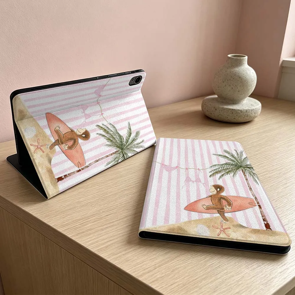 Monkey Surfboard Beach Design Soft For Huawei MatePad MediaPad MagicPad Honor Pad 10 9 8 X10 X9 X8 X8a Pro Inch Tablet Case