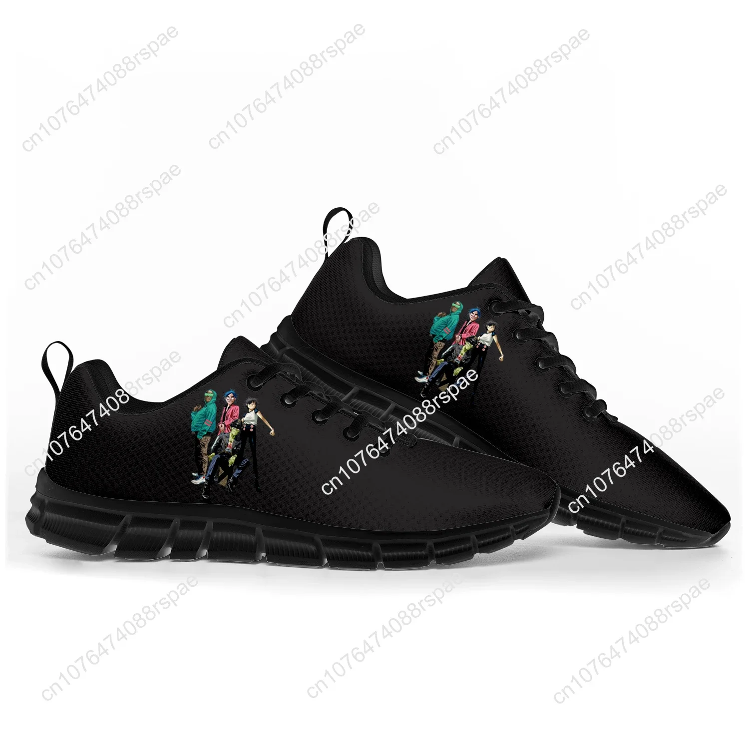 Gorillaz Virtual Rock Band Fashion Sports Shoes Mens Womens Teenager Kids Children Sneakers Custom High Quality Couple Shoes