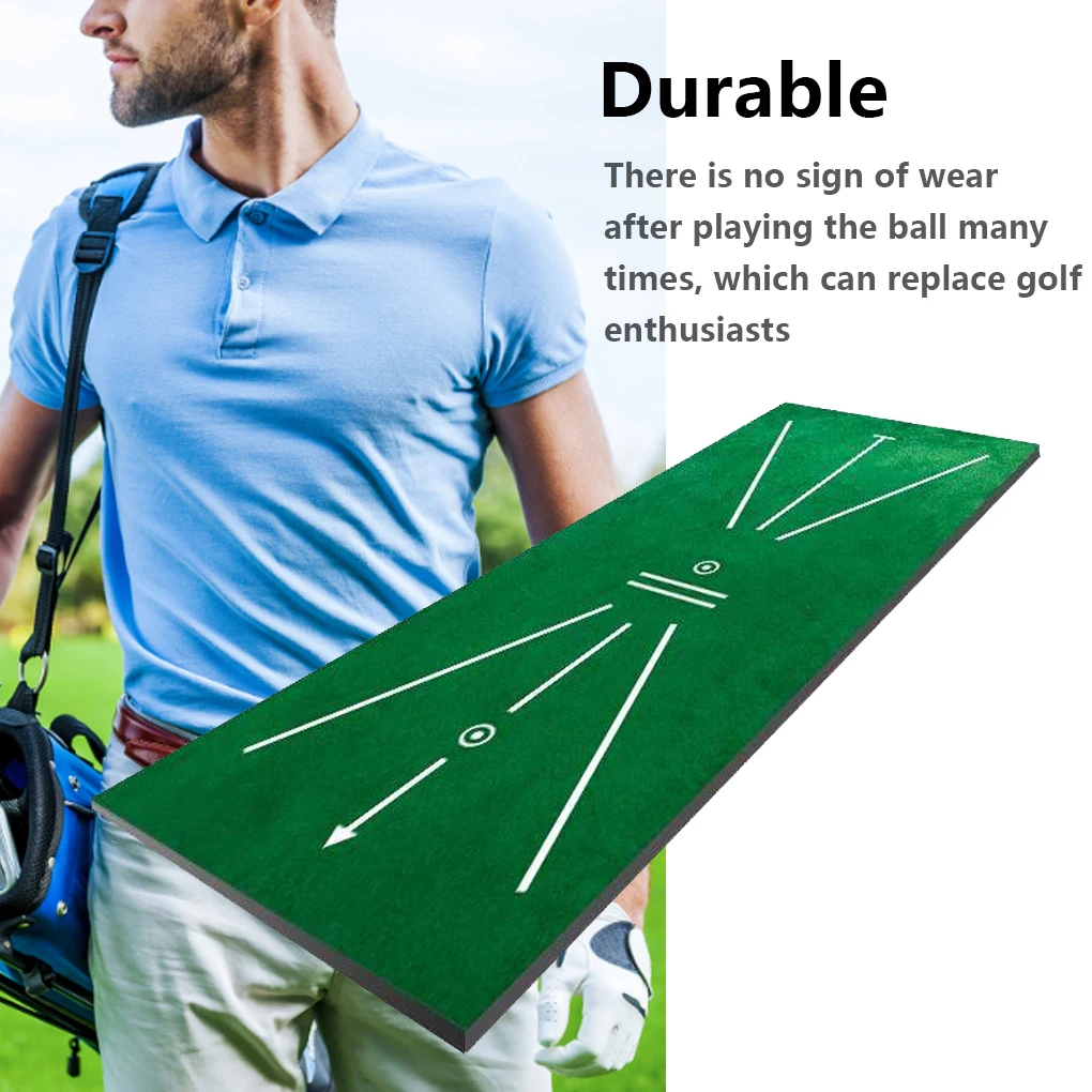 Golf Training Mat Portable Swing Detection Tracker Batting Trace Hitting Driving Range Practice Fixed Rug Pad Gym Backyard