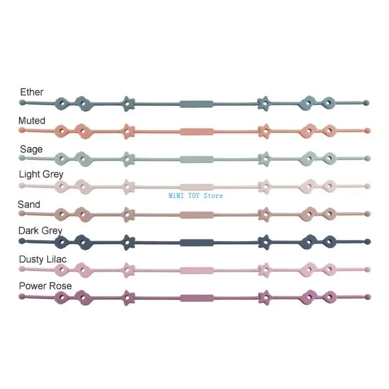 

24be Силиконовый жгут бутылок ремней бретельки зажигатель зажим для игрушек ремни безопасности детского бретель