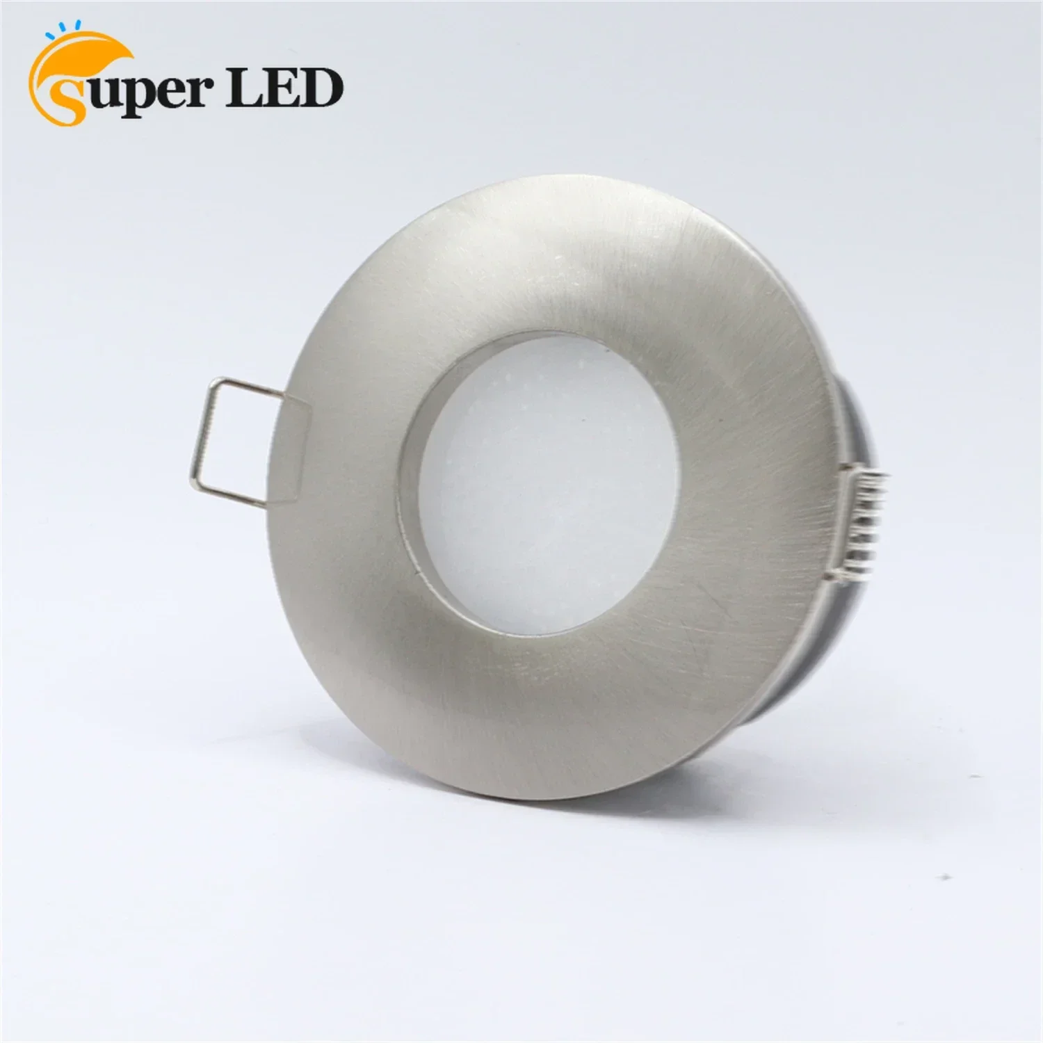 

JOYINLED Ceiling Recessed Frame Stain Nickel LED Lamp GU10 Cut Out 70mm Zinc Alloy Fixture Frame