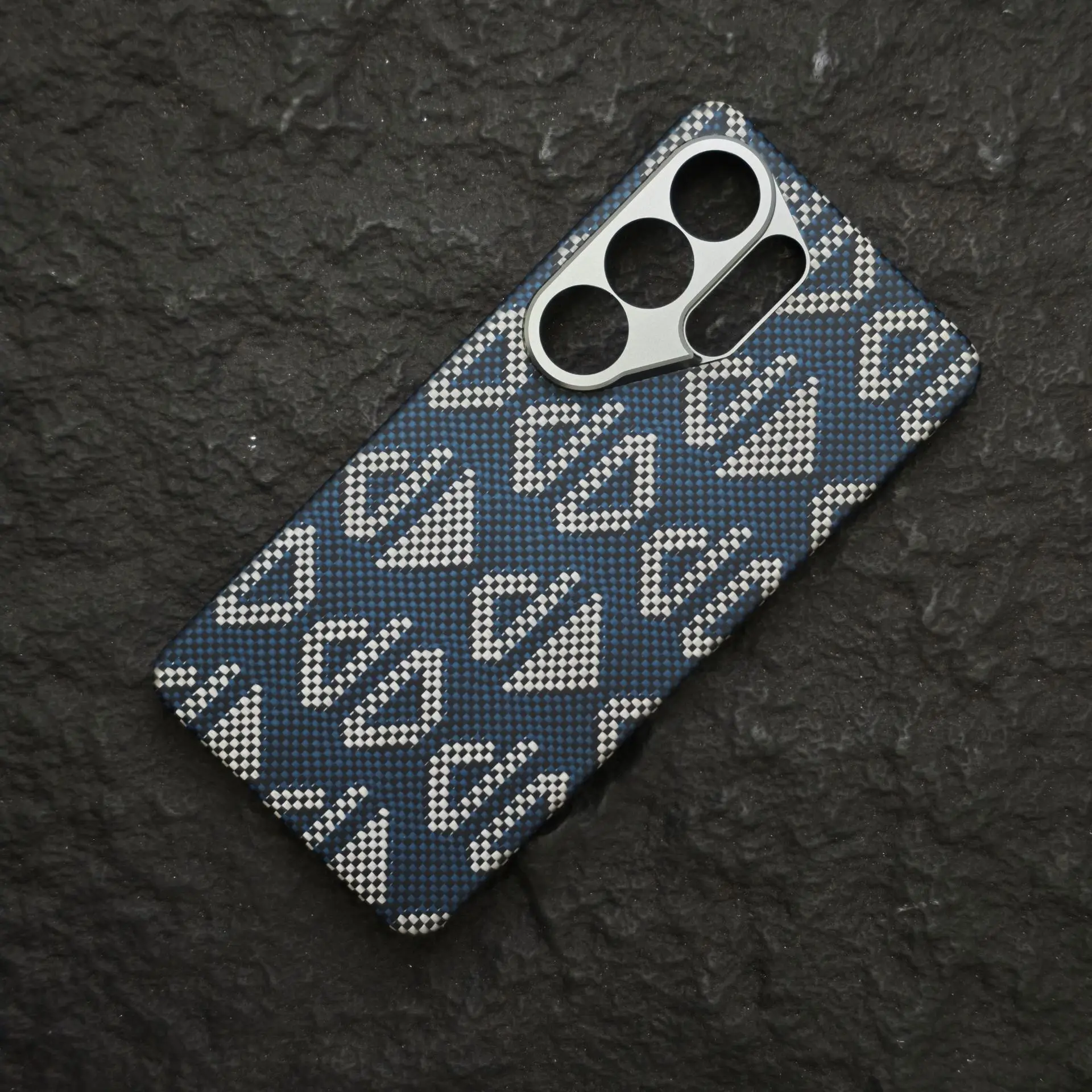 

2026 Kevlar carbon fiber phone case for Samsung Galaxy S26 Ultra aramid fiber simple and stylish magnetic protective case
