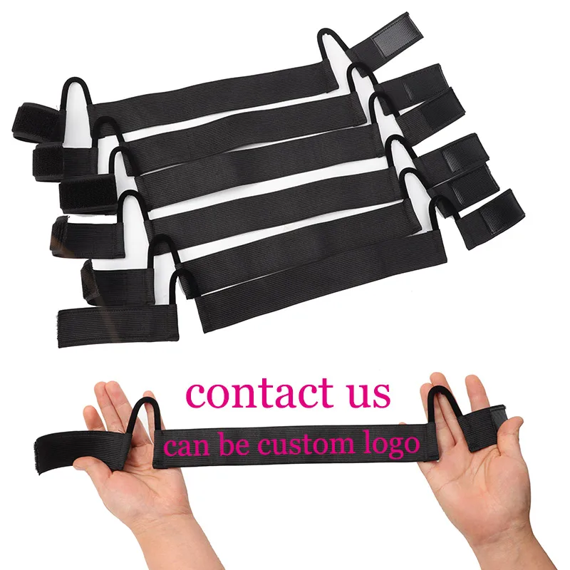 10-50Pcs Lace Melt Band Custom Logo Elastic Band For Wig Edges Wrap 3/3.5/4Cm Wig Band Lace Bands Wholesale Wig Accessories