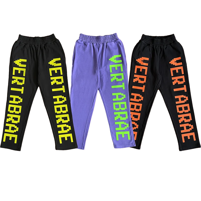 

Vertabrae Sweatpants Casual Spor Men's And Women's Long Pants 3D Print Straight Leg Cotton Trousers for Daily Wear