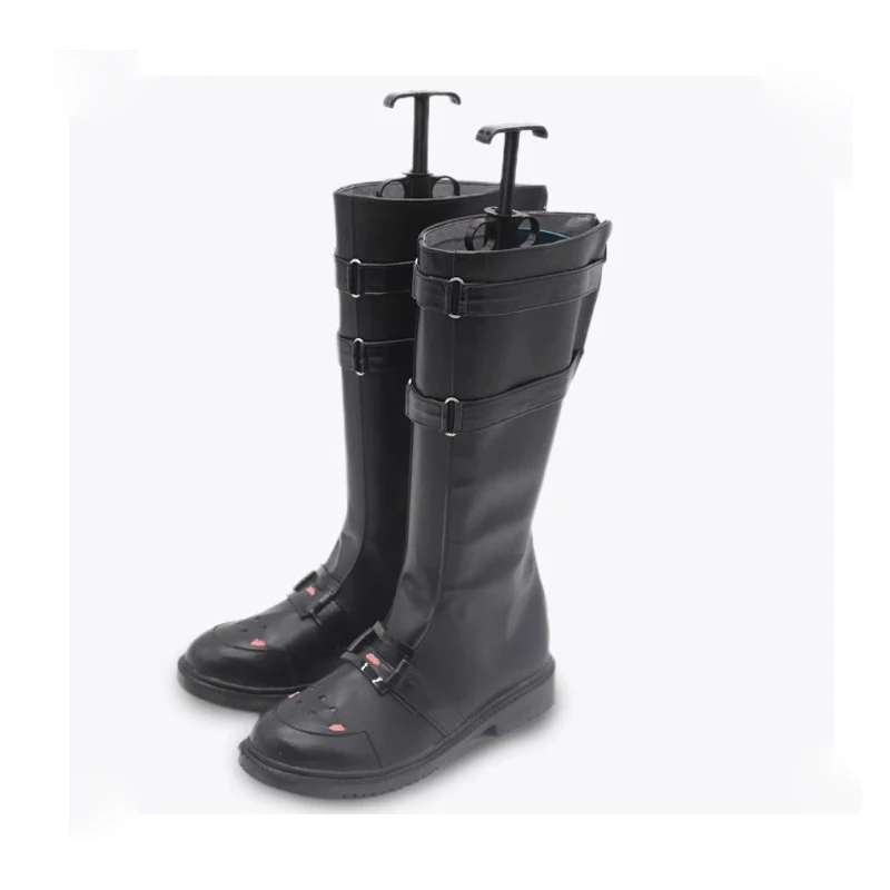 Juego Wuthering Waves Cosplay Rover zapatos de Cosplay botas negras de Pu mujeres hombres fiesta de Halloween juego de rol accesorios de disfraz