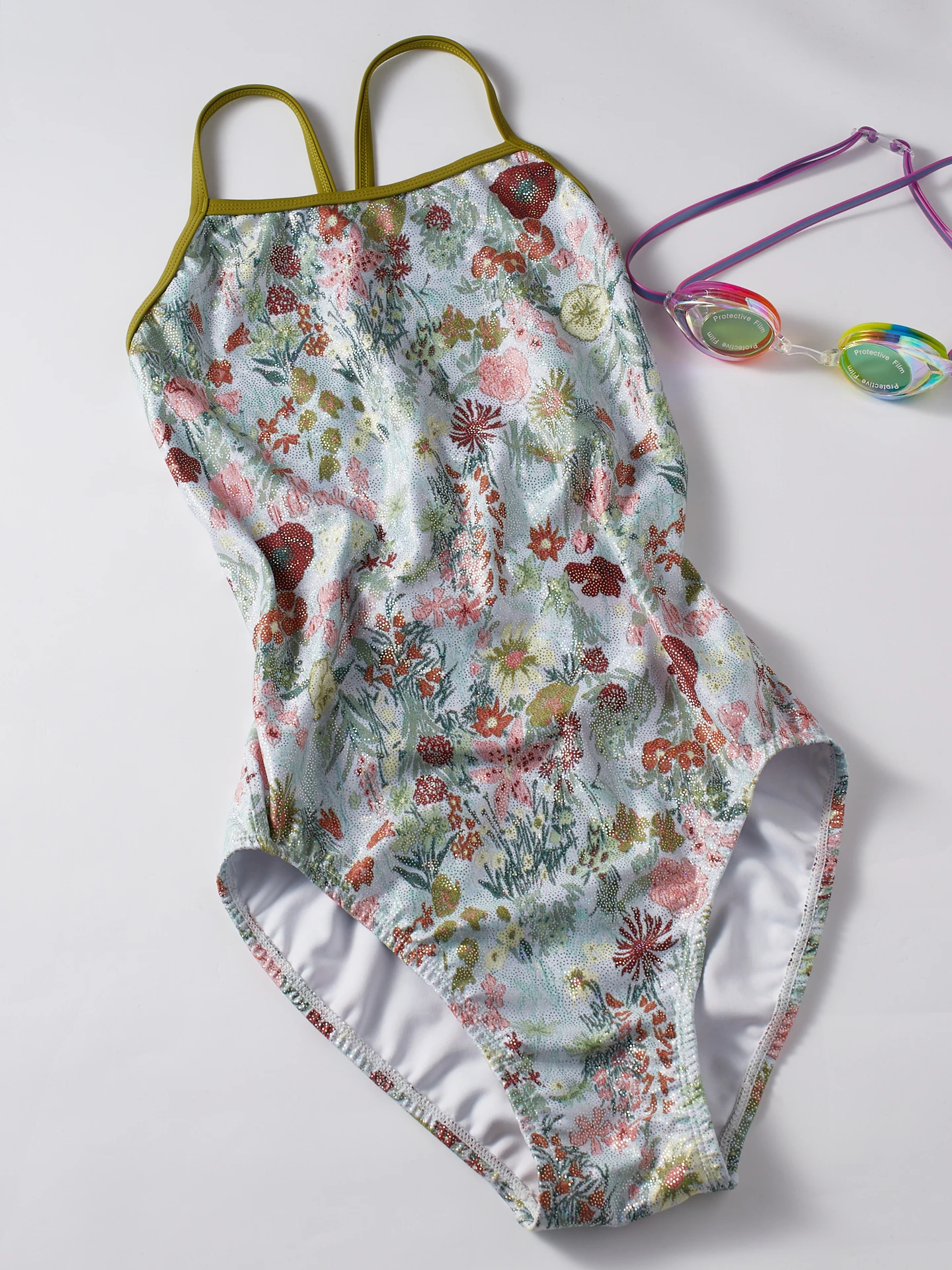 new-see-summer-high-end-women's-swimsuit-sexy-backless-competition-one-piece-swimsuit-slimming-design-pure-e-commerce