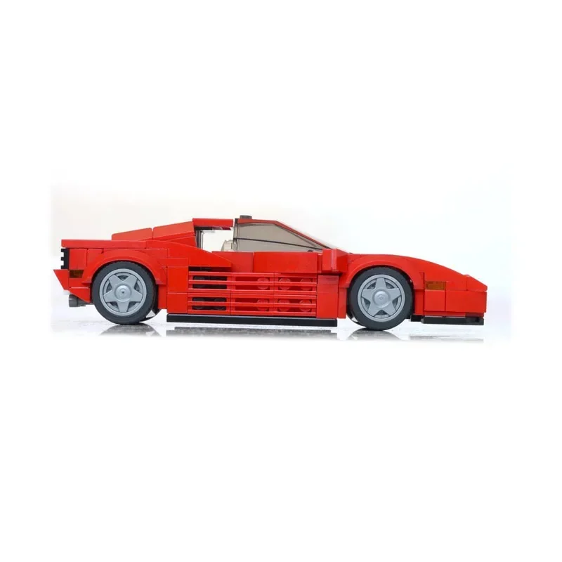 MOC-57875 Red Improved Supercar Building Block Model • 2825 Parts MOC Creative Boy Kids Birthday Building Blocks Toy Gift