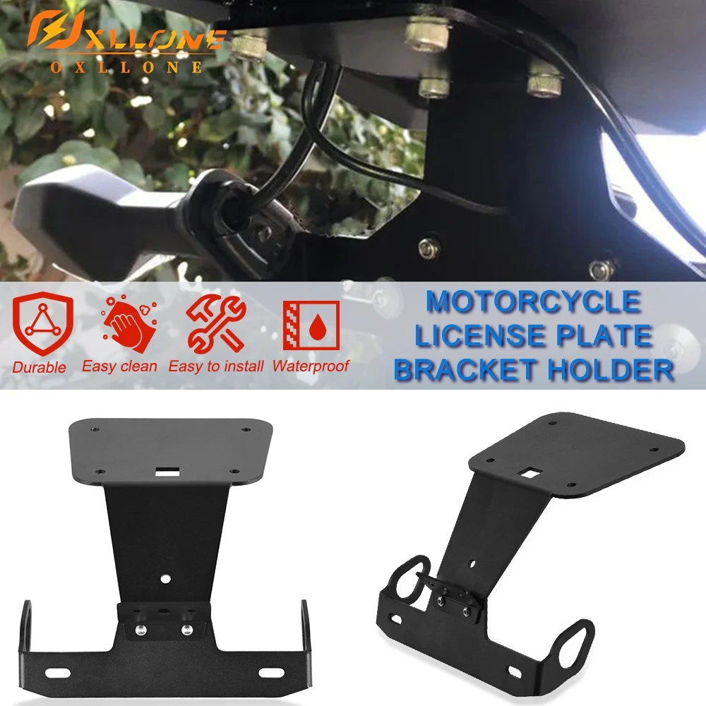 License Plate Holder FIT For YAMAHA YZF-R3 YZF-R25 MT-03 MT-25 YZF R3 R25 MT03 MT25 2015-2024 2023 Rear Tail Tidy Fender Bracket