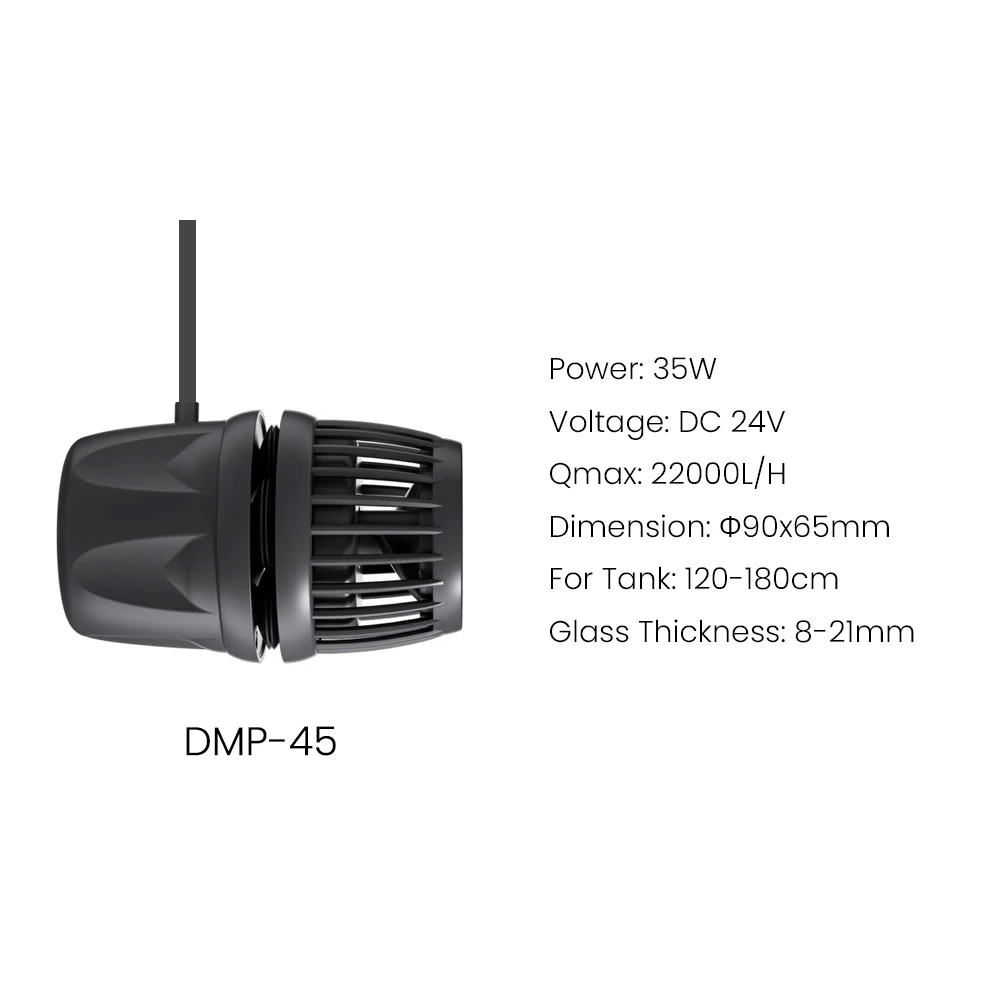 NONE Jecod jebao dmp-10/20/30/40 Neue Smart Bluetooth App Steuerung Schnurlose Aquarium Wavemaker Pumpe Süßwasser Salzwasser Aquarium 4