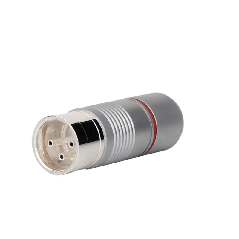 Three-core Silver-plated XLR Male and Female Plugs XLR Balance Head Microphone Power Amplifier Microphone Connection Plug