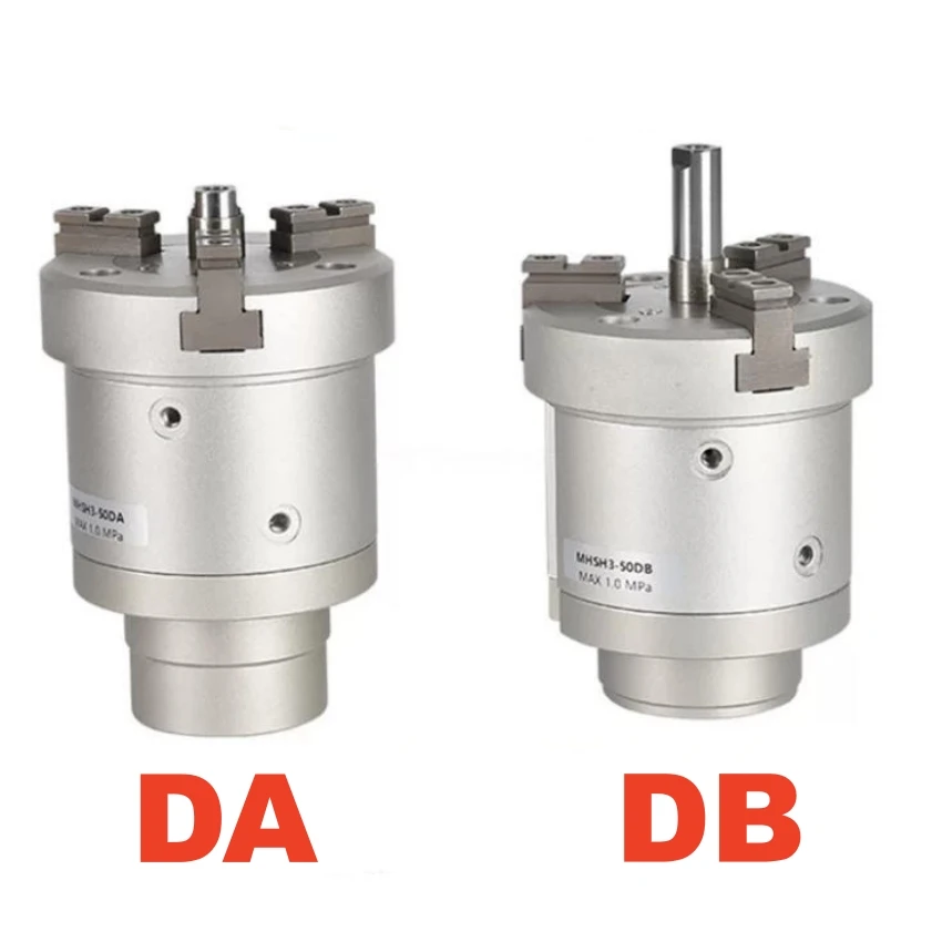 MHSH3 Through-hole Parallel SMC Type Air Gripper 3-Finger MHSH3-16D MHSH3-20D MHSH3-25D MHSH3-32D MHSH3-40D MHSH3-50D 63D DA DB
