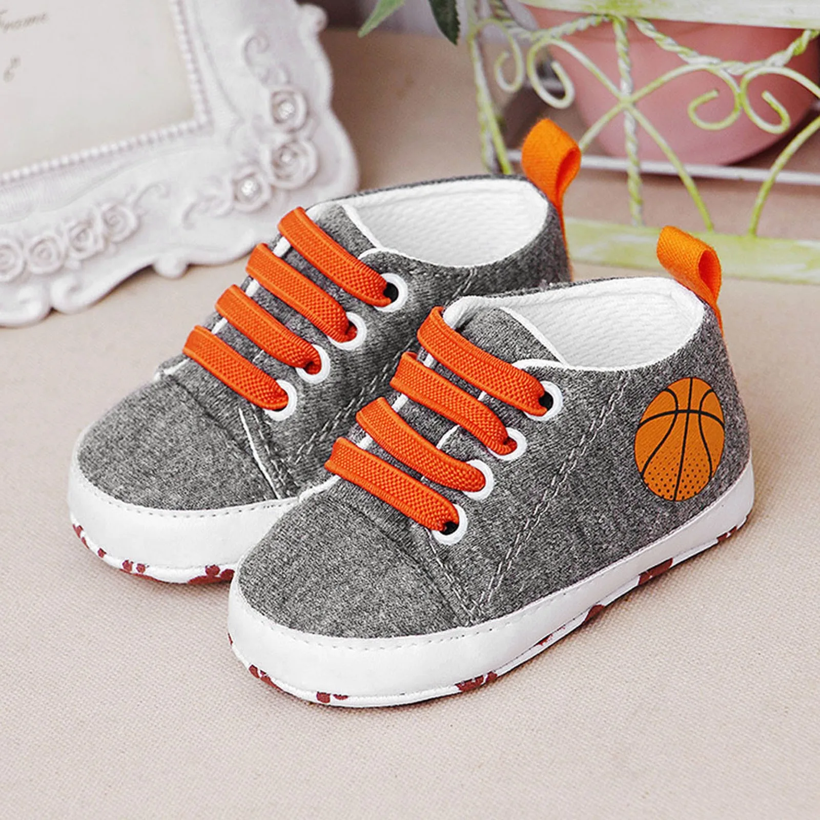 Infant Shoes Children Sports Shoes For Boys Girls Baby Toddler Kids Flats Sneakers Basketball Printed Casual Infant Soft Shoe