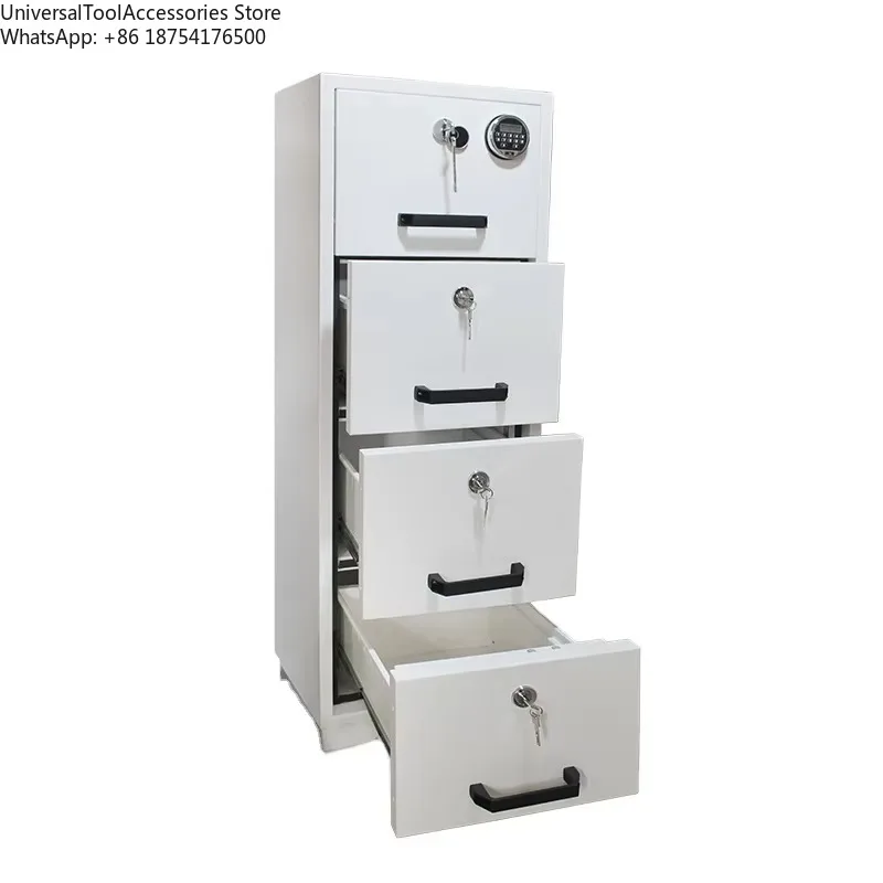 Hour Fire Resistant Steel Filing Cabinet 4 Drawers Fireproof Safe Resistant Metal Filing Cabinet