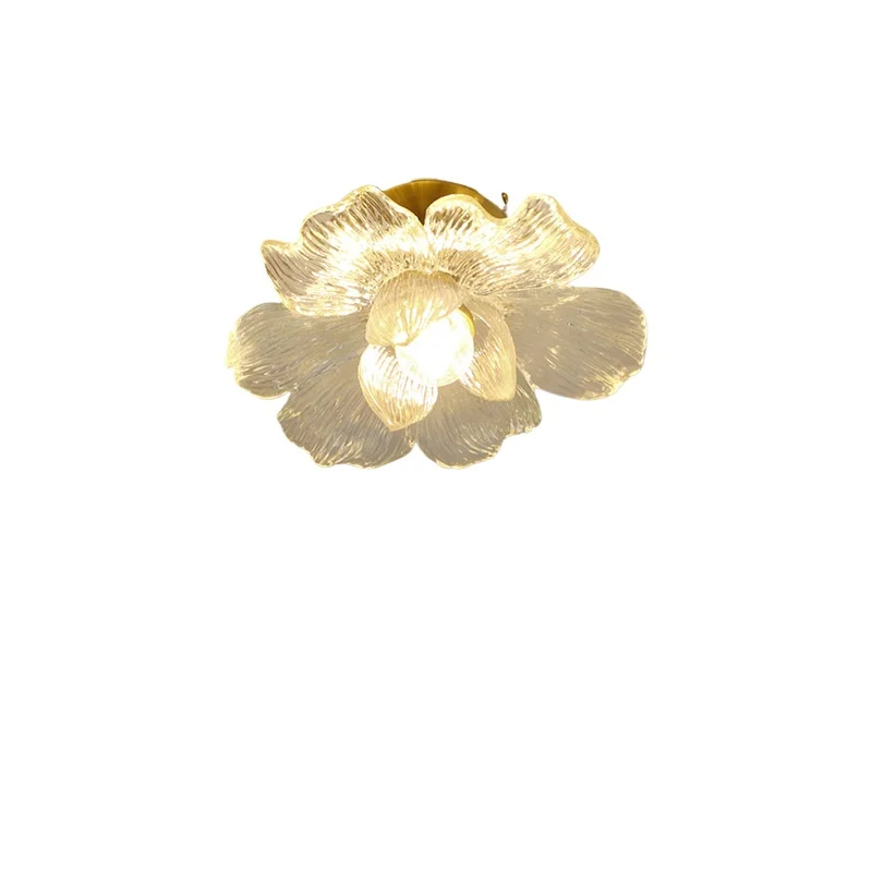 

French retro petal aisle light, corridor balcony staircase cloakroom entrance entrance ceiling light