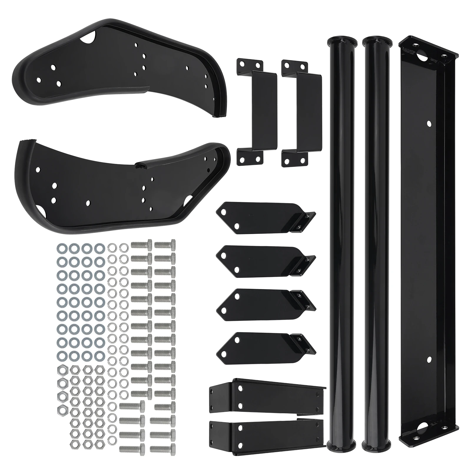 Front Brush Guard Bumper Protection Bar for Ford Explorer 2011-2015 Steel Black