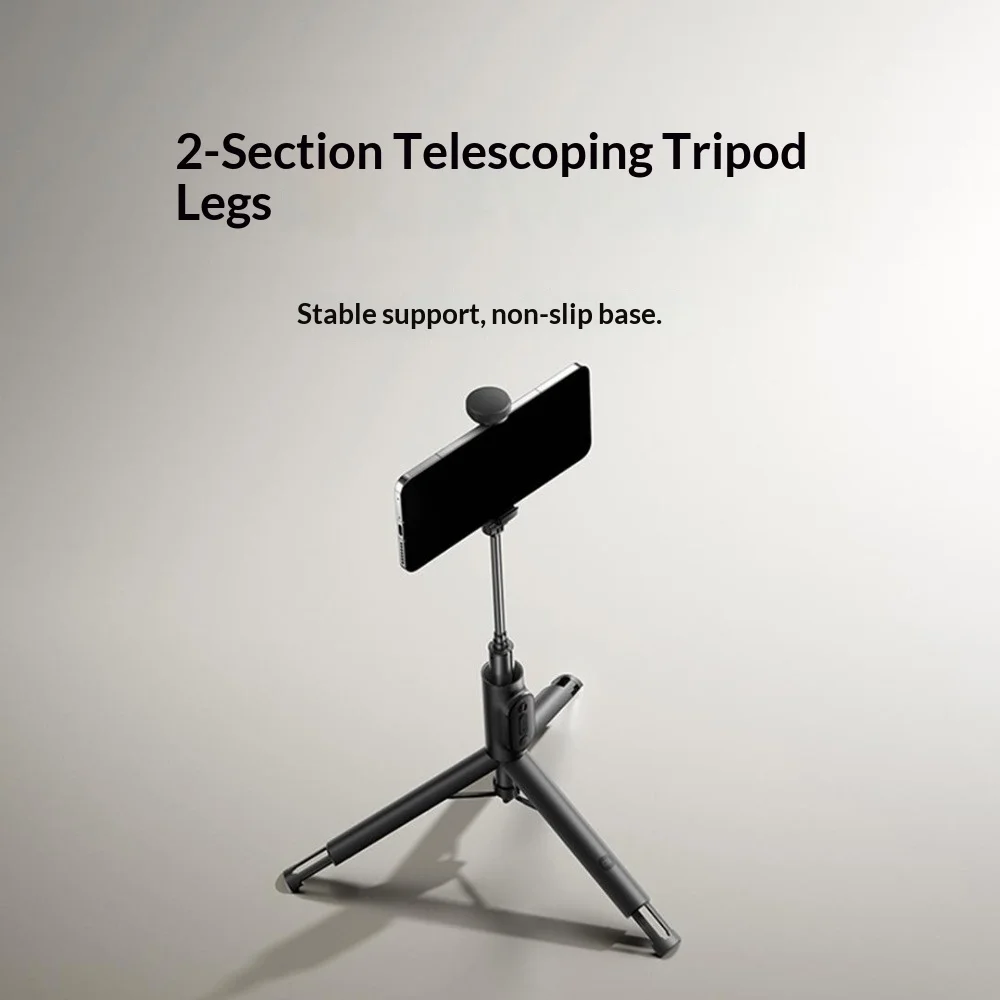 Xiaomi Zoom Stand Selfie Stick 2 Tripod 230g Bluetooth Remote Foldable Extendable 830mm Max Monopod 360° Stable Stick