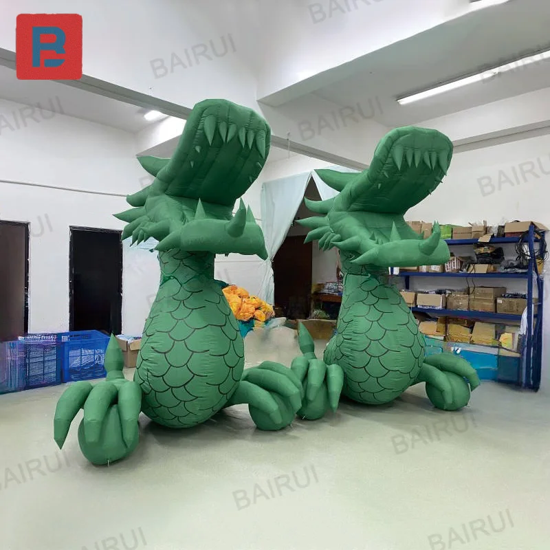 

Надувной китайский дракон, надувная модель в форме животного, с воздуходувкой, для украшения мероприятий на открытом воздухе в торговых центрах и на площадях.