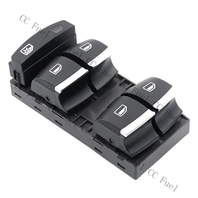 C+ Front Left Driver Side Window Switch 4F0959855B for Audi A4 S4 RS4 B6/B7 Avant