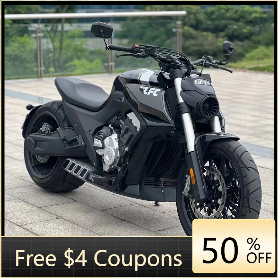 Rs New 700 Black Flag 500cc four-cylinder water-cooled retro cruise car Yinze Prince Heavy Duty Motorcycle