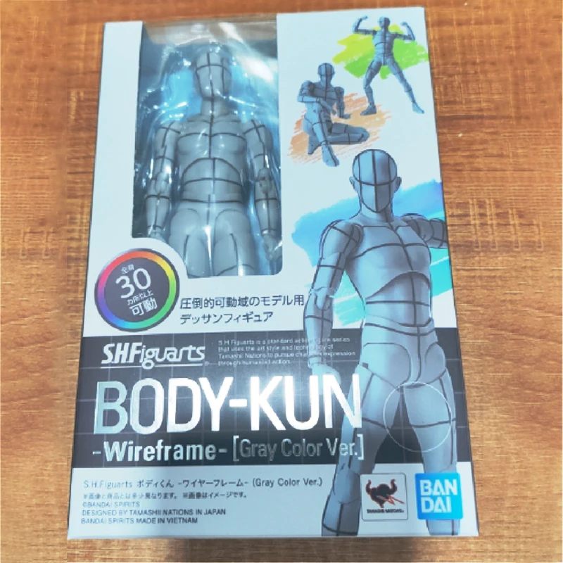 2025 SHFiguarts Japanese Edition Bandai SHF Solid Body Jun Solid Body Sauce Grey Solid Body Line Sports Movable Toy Ornament