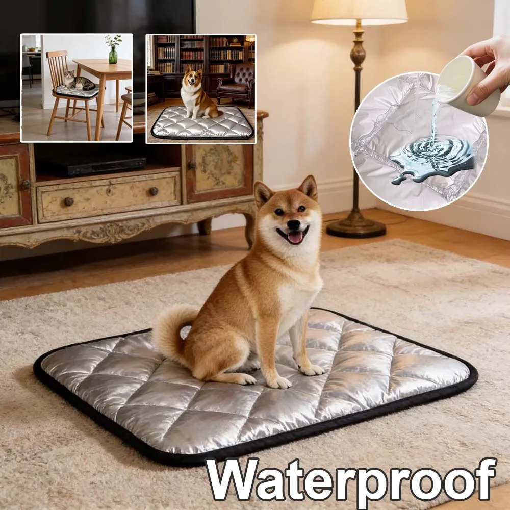 

Summer Waterproof Dog Bed Mat Thickened Super Soft Oxford Cloth Pet Cushion Car Seat Mattress Protector for Small Medium Dog Cat
