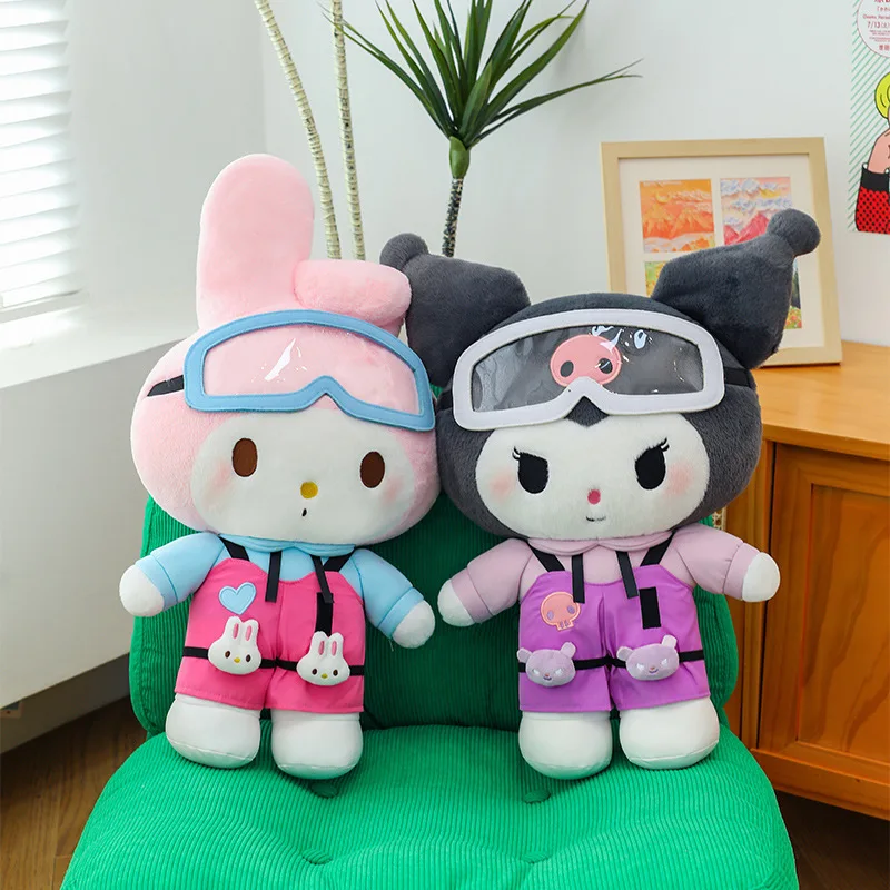 サンリオ カワイイ クロミ ぬいぐるみ メロディ ぬいぐるみ 子供用 誕生日 クリスマス プレゼント 可愛い 抱き枕 女の子 親友 寝る時用