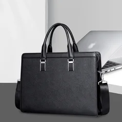Bolso de mano para hombre, maletín de negocios de alta capacidad, 14 pulgadas