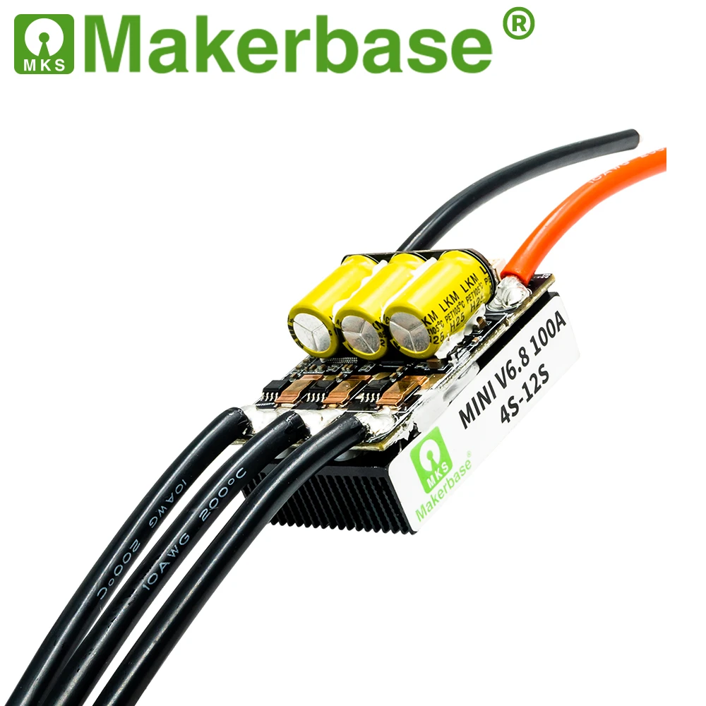 Makerbase VESC MINI V6.8 ESC FOC Brushless Motor Speed Controller for RC Models VESC 6