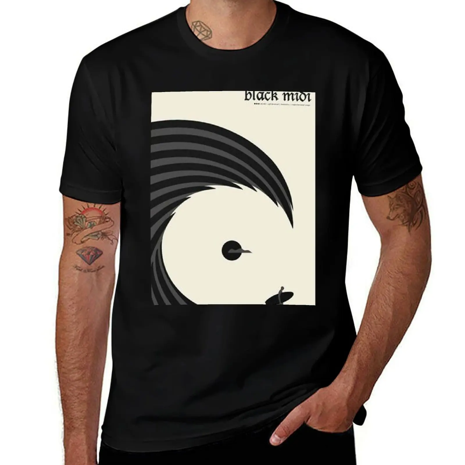 

Черная футболка миди Gig-off Festival, забавные футболки, темный юмор, мужская простая футболка