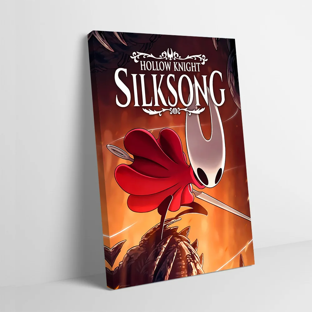 Hollow Knight: Silksong Game Cover Art Printing Poster Customizable Pictures Wall Art Canvas Painting for Interior Accessories