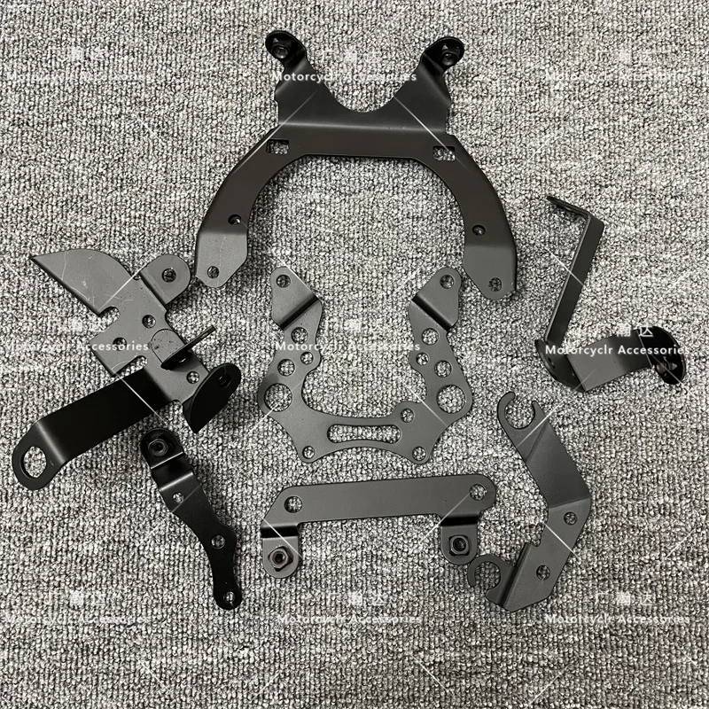 suitable-for-yamaha-motorcycle-headlamp-bracket-fixing-bracket-headlamp-bracket-support-iron-frame-suitable-for-xj6-xj6n