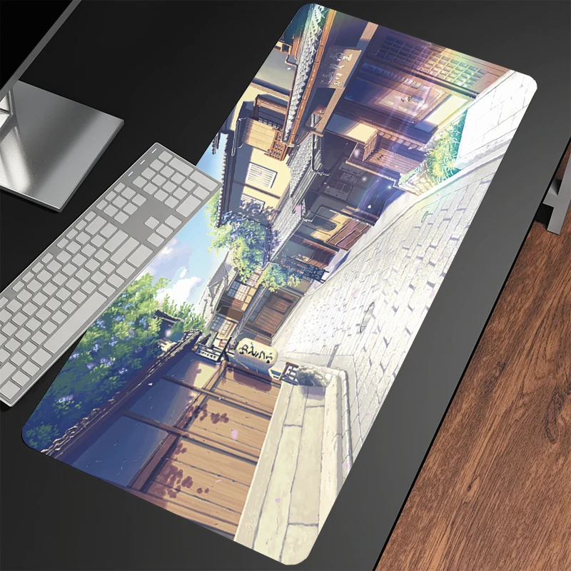 

Japanese Secenry Mouse Pads Gaming Mousepad Gamer Mouse Mat Keyboard Mats Desk Pad Mousepads XXL 90x40cm For Computer