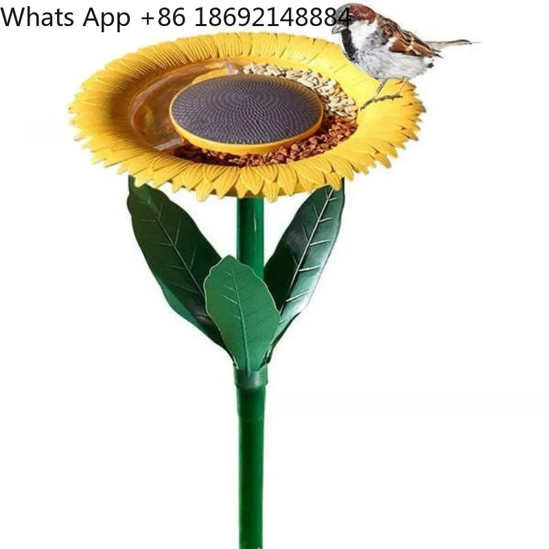 Outdoor Sunflower Bird Feeder