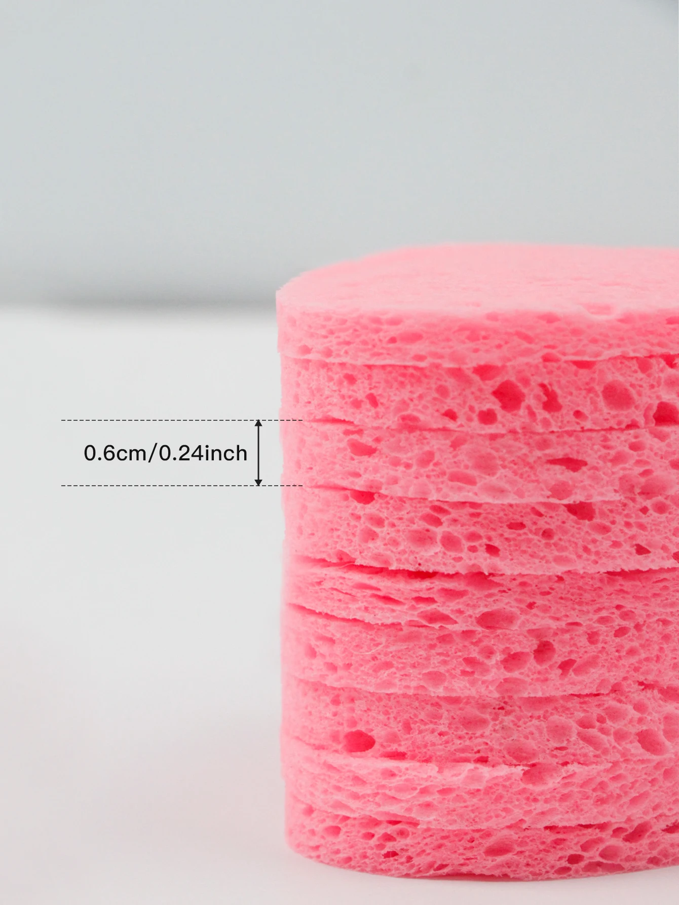 5/10 pcs Round Hydrating Makeup Cotton Pads  Makeup Remover Wipes Natural Wood Pulp Sponge  Cellulose Compressed Facial