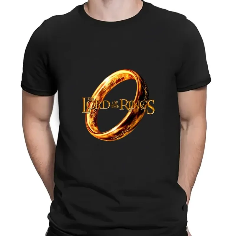 Film The L-Lord of the R-Rings T Shirt Men Couple Combination Clothes Short Sleeve Collar Fashion Women Cotton