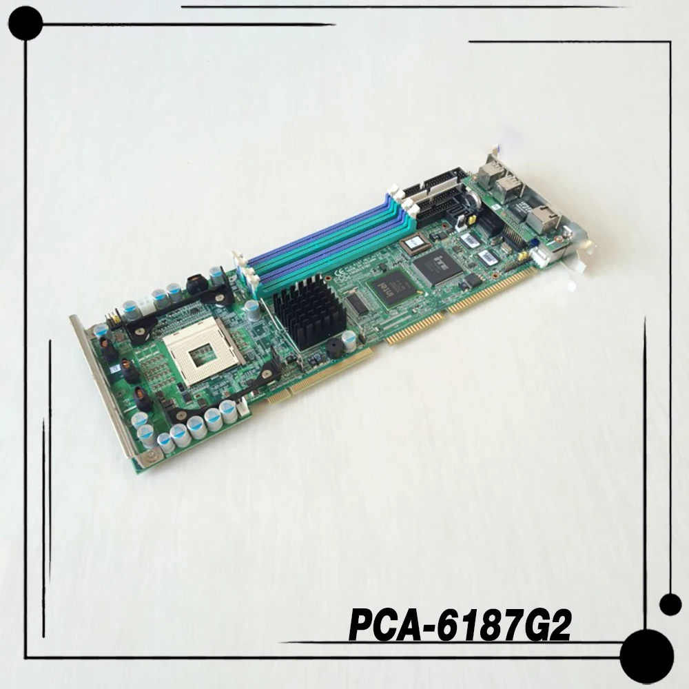 PCA-6187G2 For Advantech Industrial Computer Motherboard PCA-6187 REV.A2