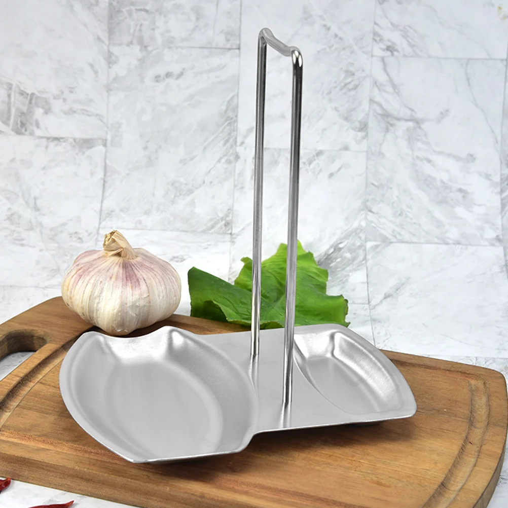 Organizer na przybory kuchenne ze stali nierdzewnej, stojak na pokrywki i łyżki, odporny na rdzę, wygodny uchwyt na przybory kuchenne.